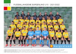 U15 Mannschaftsfoto 2021/22